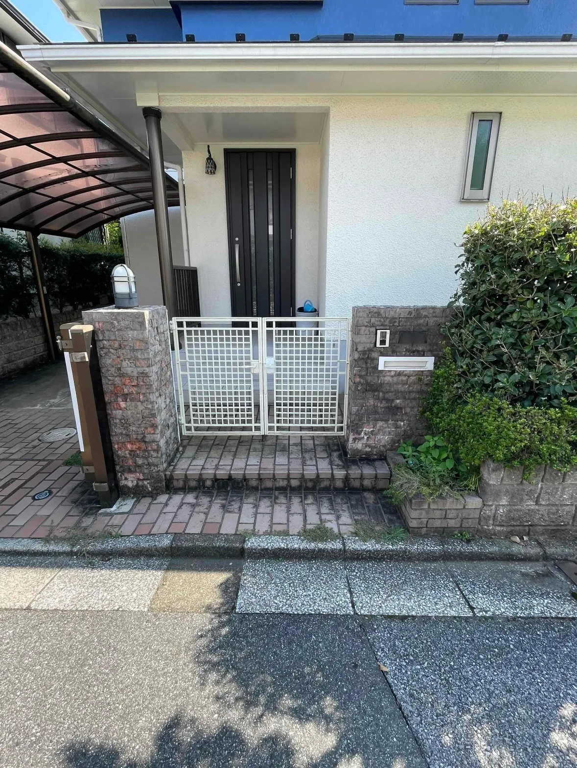 外構工事(玄関ポーチ)